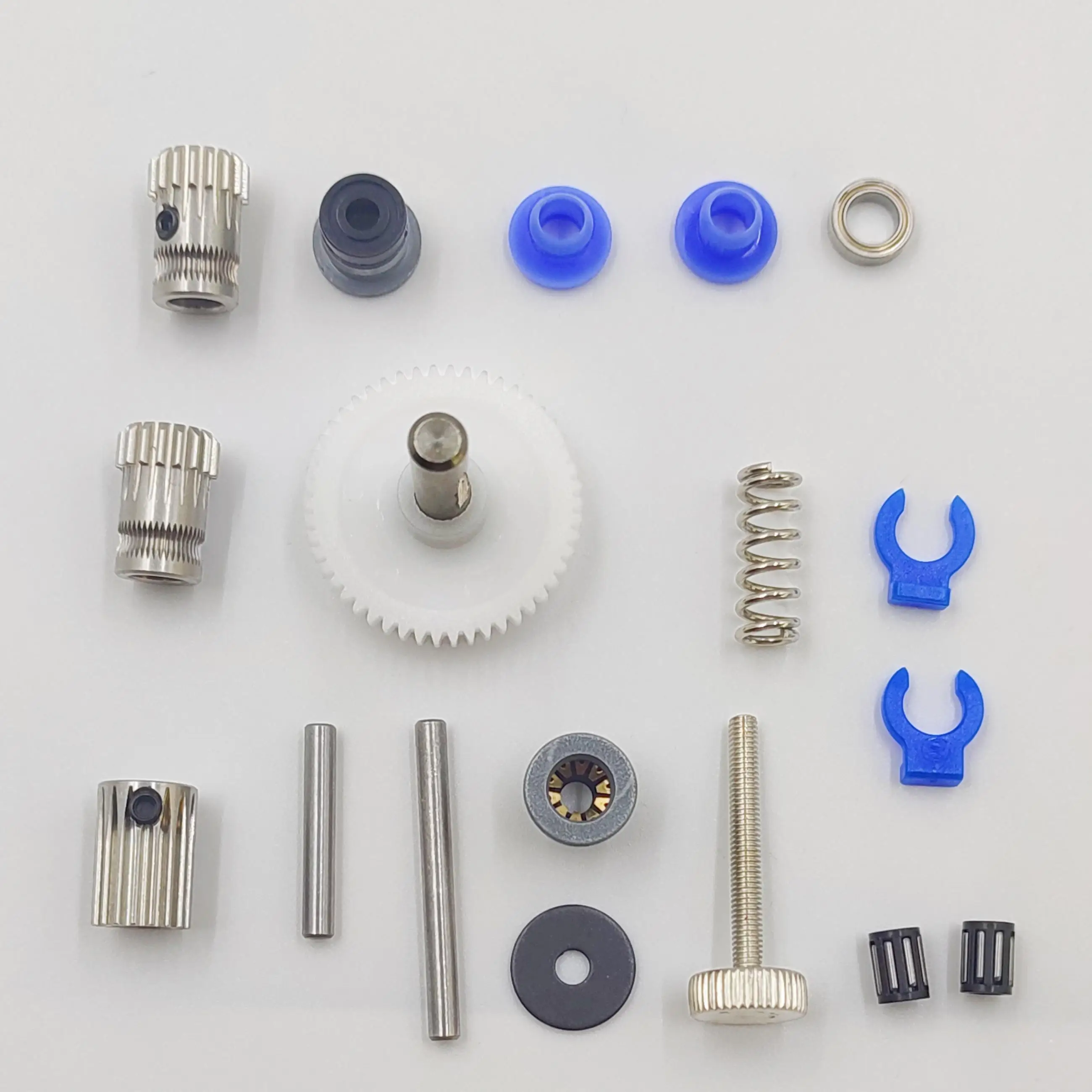 Kit Extrusor BMG com Engrenagem de Dupla Acionamento em Aço Temperado, Kit de Engrenagem de Alimentação para Upgrade, para Extrusor Direto Bowden DIY Prusa BMG
