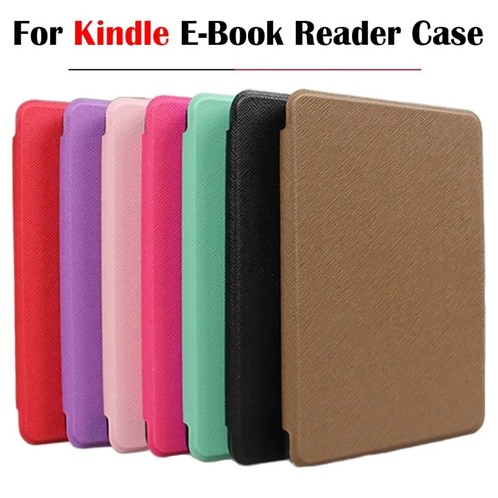 Capa para e-Reader de 6-6.8 polegadas da 10ª/11ª Geração com Função Auto Sleep/Wake, Capa Protetora de Couro para Kindle Paperwhite 1/2/3/4/5.