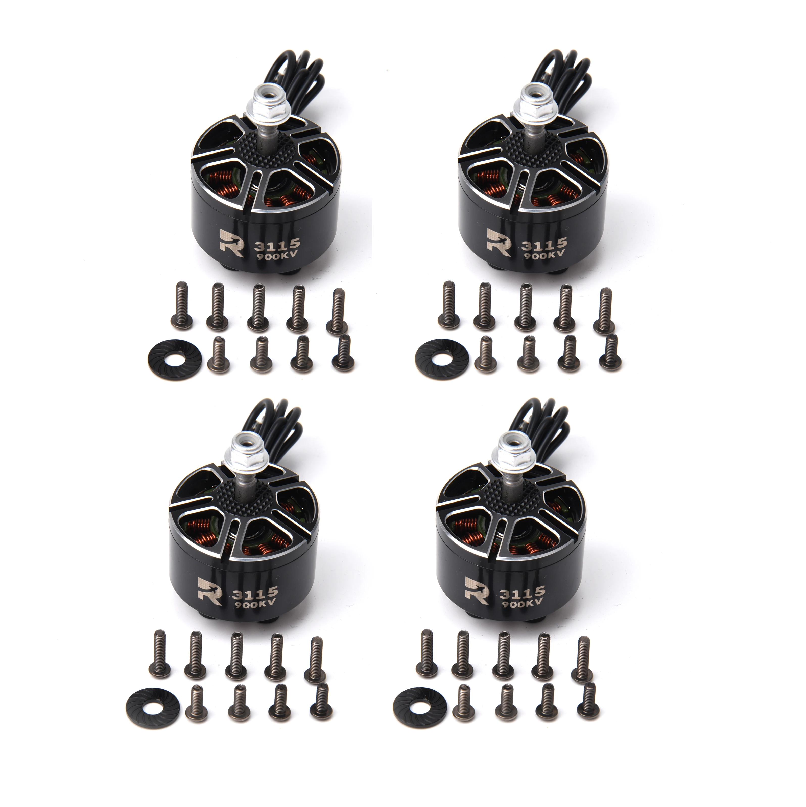 Motor Brushless R3115 3115 900KV 3-6S para Drones FPV Freestyle Mark4 XL10 LX10 Rekon10 Cinelifter de Longo Alcance de 10 Polegadas