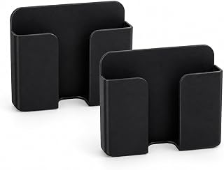 Kit com 2 Suportes de Parede para Celular com Fita Adesiva – Ideal para Carregamento sem Furos Linha Premium