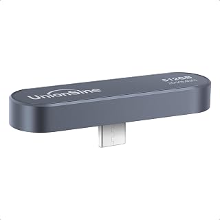 UnionSine Unidade flash USB C de 512 GB, SSD externo de até 2000 MB/s UnionSine Unidade flash USB C de 512 GB, SSD externo de até 2000 MB/s
