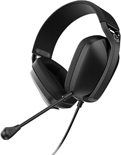 PCYES Headset Gamer Nyra Black Vulcan, P2 3,5mm, Driver 40mm, Microfone Destacável - Hgnybv