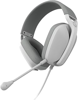 Headset Gamer Pcyes Nyra White Ghost, P2 3,5MM, Driver 40MM, Microfone Destacável - Hgnywg