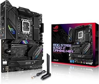 Placa Mãe Asus ROG STRIX B760-F GAMING WIFI (LGA 1700/4xDDR5/HDMI/DP/M.2/USB 3.2)