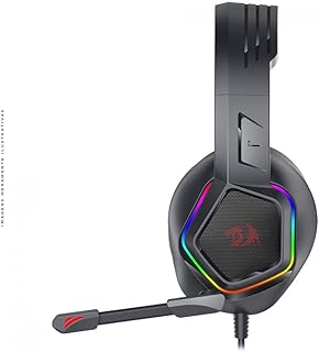 HEADSET GAMER REDRAGON MEDEA RGB PRETO HEADSET GAMER REDRAGON MEDEA RGB PRETO