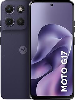 Smartphone Motorola Moto G17 4G - 128GB 4GB Ram + 8GB Ram Boost - Roxo