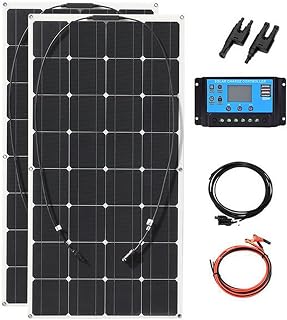 200w,HUIZHITENGDA Kit de partida de painel solar de alta eficiência,100W-400W With10a- 40Acharge Controller, Módulo fotovoltaico monocristalino para casa, camping e outras aplicações fora da grade 200w,HUIZHITENGDA Kit de partida de painel solar de alta eficiência,100W-400W With10a- 40Acharge Controller, Módulo fotovoltaico monocristalino para casa, camping e outras aplicações fora da grade