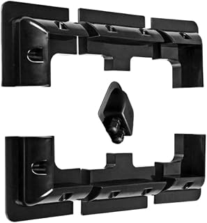 durante suporte Solar ABS para Painel Fotovoltaico 7 Peças (black)