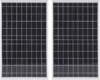 GOWENIC 2PCS Kit de Painel Solar de 20W Com Controlador para Camping