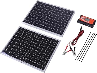 Zopsc Kit de Painel Solar 30W Com Controlador de Carga