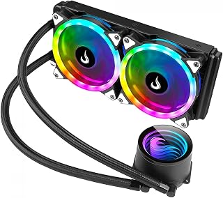 Water Cooler Rise Mode Black 240mm ARGB, AMD/Intel, Preto - RM-WCB-04-ARGB