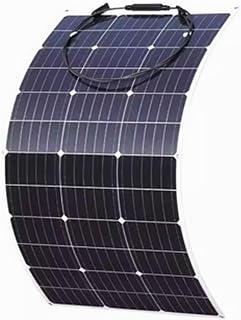 Painel solar flexível de 100W, sistema de geração de energia solar montado em veículo fotovoltaico de 12 V para placa de carregamento de RV