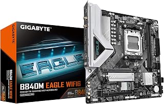Placa Mãe Gigabyte B840M Eagle Wifi6 Preto Micro-ATX DDR5