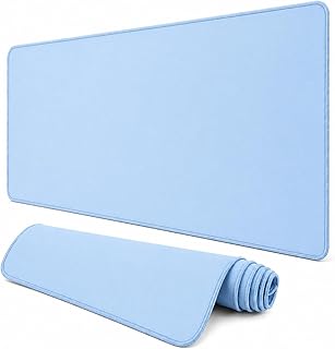 Mouse Pad Gamer 60x30cm Impermeável Antiderrapante Azul Claro Mouse Pad Gamer 60x30cm Impermeável Antiderrapante Azul Claro