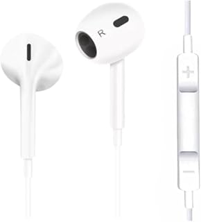 Fone de Ouvido com Fio Compatível com Lightning iPhone 14/13/12/11/XR/XS/X/8/SE. 3G