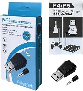 Adaptador Bluetooth 4.0 Dongle Mini USB Compatível Play 4 Fone Microfone