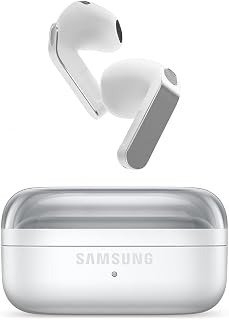 Samsung Galaxy Buds4,Fone de Ouvido,Galaxy AI,Gemini, Branco