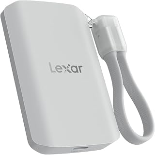 SSD Externo Magnético Lexar ES5, Prata, 2 TB, até 2000 MB/s