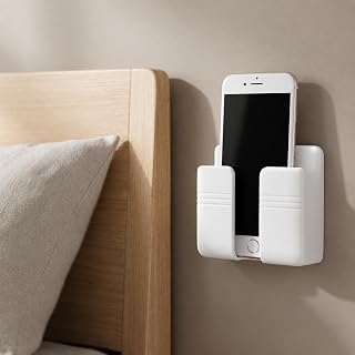 Suporte Multiuso de Parede para Celular e Controle Remoto Suporte Multiuso de Parede para Celular e Controle Remoto