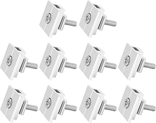Greensen Grampos Centrais para Painel Solar, Suportes de Montagem Em Liga Greensen Grampos Centrais para Painel Solar, Suportes de Montagem Em Liga