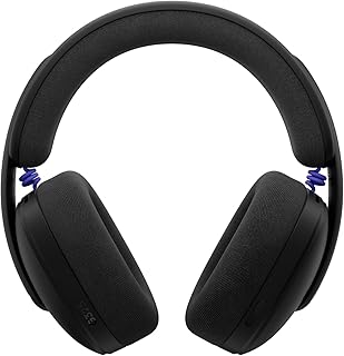 Headset Gamer Sem Fio Logitech G325, Bluetooth, Confortável, Microfone com redução de ruído, Bateria de longa duração. Compatível com PC, PlayStation, Nintendo Switch 1 e Switch 2– Preto