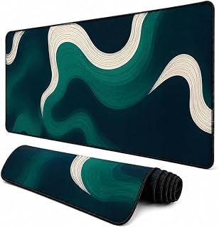 Mouse Pad Gamer 60x30cm Impermeável Antiderrapante Verde