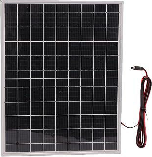 Fafeicy Kit de Painel Solar de 100W Com Controlador, Módulo Fotovoltaico