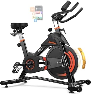 Bicicleta Ergométrica Magnética Estática Indoor, Pastilhas de Freio, Aplicativo Exclusivo, Baixo Nível de Ruído, Suporte para Tablet, assento e guidão ajustáveis Bicicleta Ergométrica Magnética Estática Indoor, Pastilhas de Freio, Aplicativo Exclusivo, Baixo Nível de Ruído, Suporte para Tablet, assento e guidão ajustáveis