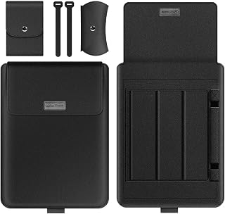 Case Capa Notebook Macbook Air Pro Em Couro 4 Em 1 13/14 e 15/16 (Preto, 13/14 polegadas) Case Capa Notebook Macbook Air Pro Em Couro 4 Em 1 13/14 e 15/16 (Preto, 13/14 polegadas)