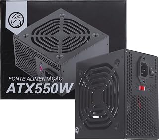 BPC5530SMT Fonte ATX 550W Bivolt para PC Desktop Preto