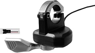 Acelerador Dedo ABS/PC para Scooter Elétrico Preto