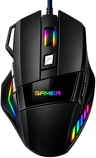 Mouse Gamer X7, 7 Botões, 800-2400 DPI Ajustável, LED RGB, Preto, Alta Precisão, Cabo Reforçado Mouse Gamer X7, 7 Botões, 800-2400 DPI Ajustável, LED RGB, Preto, Alta Precisão, Cabo Reforçado