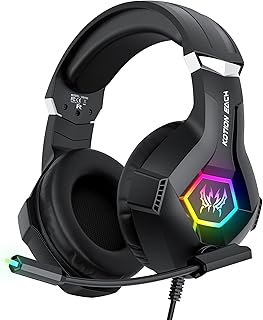 Fone de Ouvido Gamer Som Estéreo Graves Potentes Claros, Ideal Para Jogos e Transmissões ao Vivo