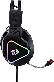 HEADSET GAMER REDRAGON RGB CADMUS PRETO