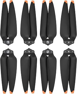 8 peças de hélices para DJI Air 3/Air 3S, lâmina de hélice de asa de baixo ruído