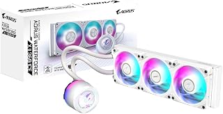Water Cooler Gigabyte Aorus 360 Ice, Rgb, 360mm, Amd/intel, com Display Lcd, Branco - Gp-aorus Waterforce X Ii 360 Ice Water Cooler Gigabyte Aorus 360 Ice, Rgb, 360mm, Amd/intel, com Display Lcd, Branco - Gp-aorus Waterforce X Ii 360 Ice