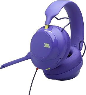 JBL, Fone de Ouvido Com Fio, Quantum 120, Headset Gamer, Over Ear Lilás