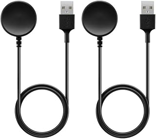 Carregador para Samsung Galaxy Watch 9 8 7 Ultra 6 5 Pro 4 Classic 3 Active 2 Acessórios, não para Ultra 2 Carregador para Samsung Galaxy Watch 9 8 7 Ultra 6 5 Pro 4 Classic 3 Active 2 Acessórios, não para Ultra 2