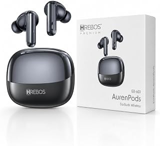 Fone Sem fio de Ouvido Bluetooth 5.0 TWS Sem Fio Intra-auricular com Microfone Estojo de Recarga USB-C Bateria até 6h Resistente a Respingos IPX4 Preto para Trabalho Estudos Academia Uso Diário
