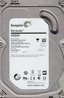 Disco rígido SATA ST2000DM001 Seagate 2-TB 7.2K 3.5 6G