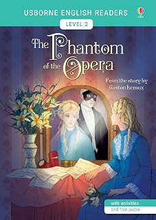 The Phantom Of The Opera - Usborne English Readers - Level 2 - Book With Activities And Free Audio