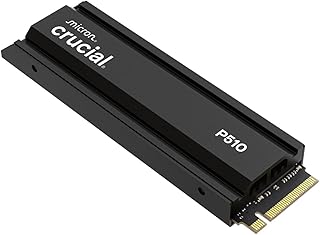 Crucial SSD P510 1TB PCIe Gen5 NVMe 2280 M.2 com dissipador de calor