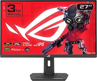 ASUS ROG XG27ACMG 27 polegadas 1440p 270Hz USB-C G-SYNC HDR Monitor de