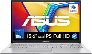 Notebook ASUS Vivobook 15, Intel Core 5, 8 GB, 512 GB SSD, W11 Home, 15.6'' FHD, Cool Silver - X1504MA-BQ244W