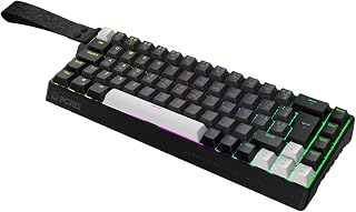PCYES Teclado Magnético Gamma Black Vulcan 8000Hz USB Rapid Trigger 0,01mm - LED RGB - Pmgmbv