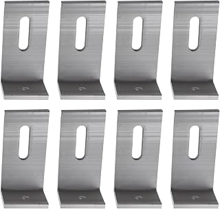 Ângulo PV 90° Liga de Alumínio 8 Pcs Painel Solar(8pcs)