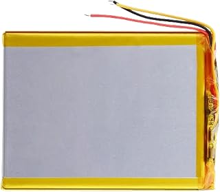 Bateria 3,7v 3000mah 5mm X 50mm X 80mm C/3 Fios 505080
