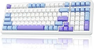 AULA F99 Teclado Mecanico Sem Fio 8000mAh Gamer Teclados De Computador