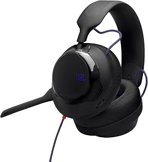 JBL, Fone de Ouvido Com Fio, Quantum 120, Headset Gamer, Over Ear Preto