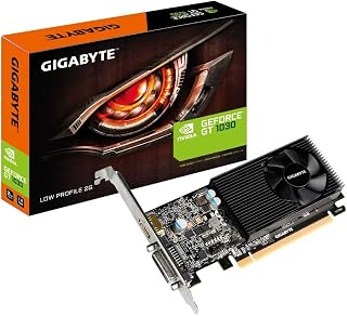 Placa de Vídeo, Gigabyte, Low Profile D4 2G, Preto, GV-N1030D4-2GL Placa de Vídeo, Gigabyte, Low Profile D4 2G, Preto, GV-N1030D4-2GL